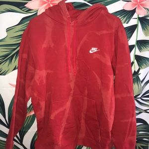 Bleach Tie Dye Nike Hoodie